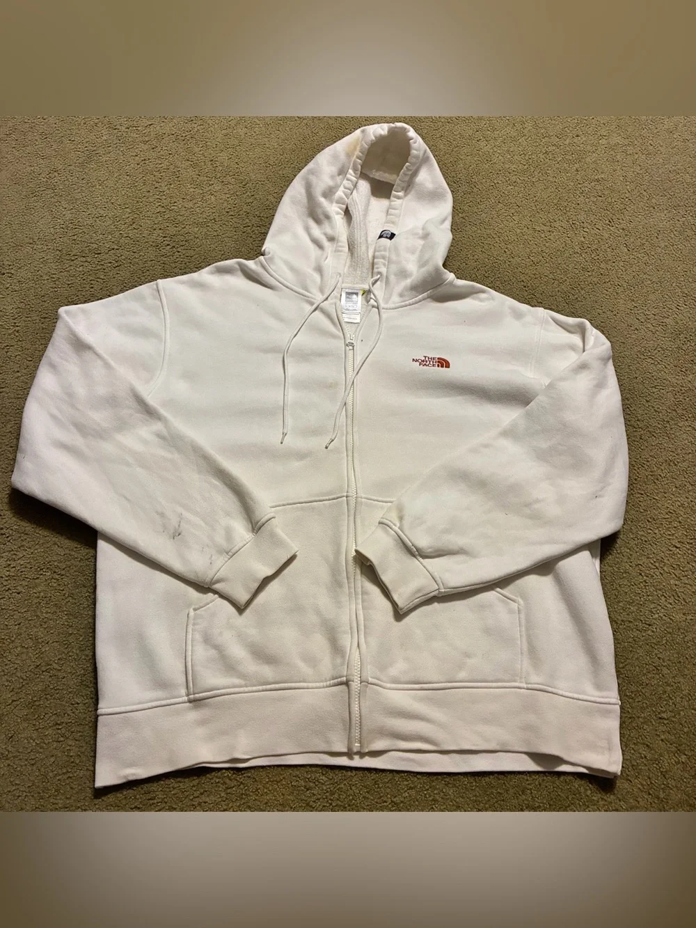 The North Face white full